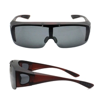 Wholesale Custom Design Flip Up Fit Over Polarized Sunglasses